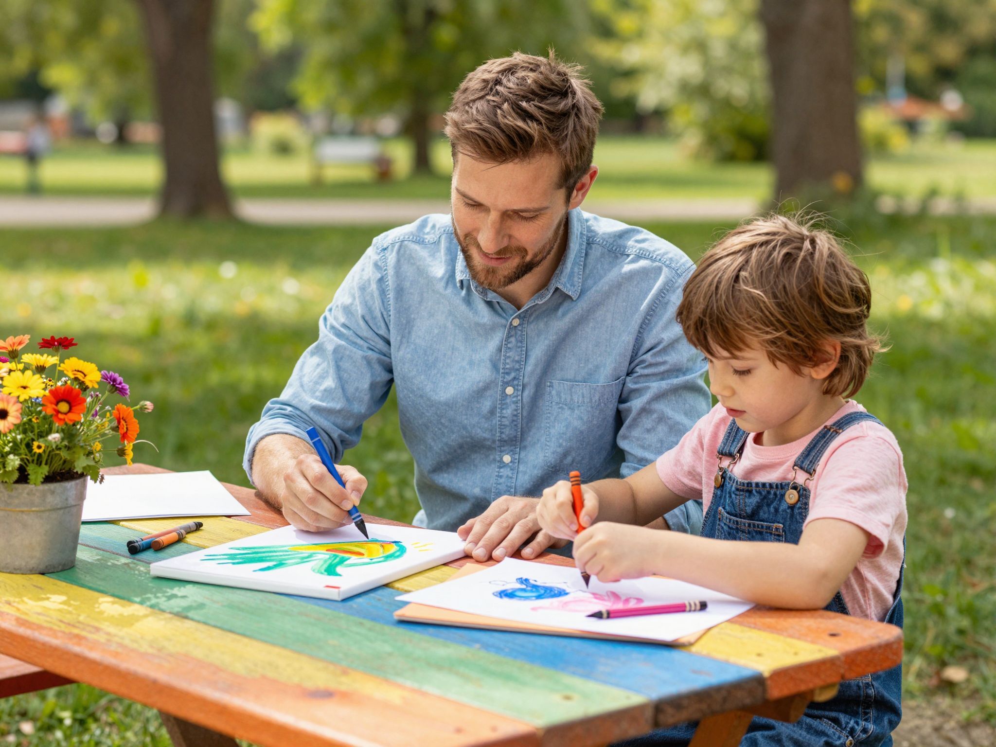 A művészet híd a családi kötelékek erősítésére.