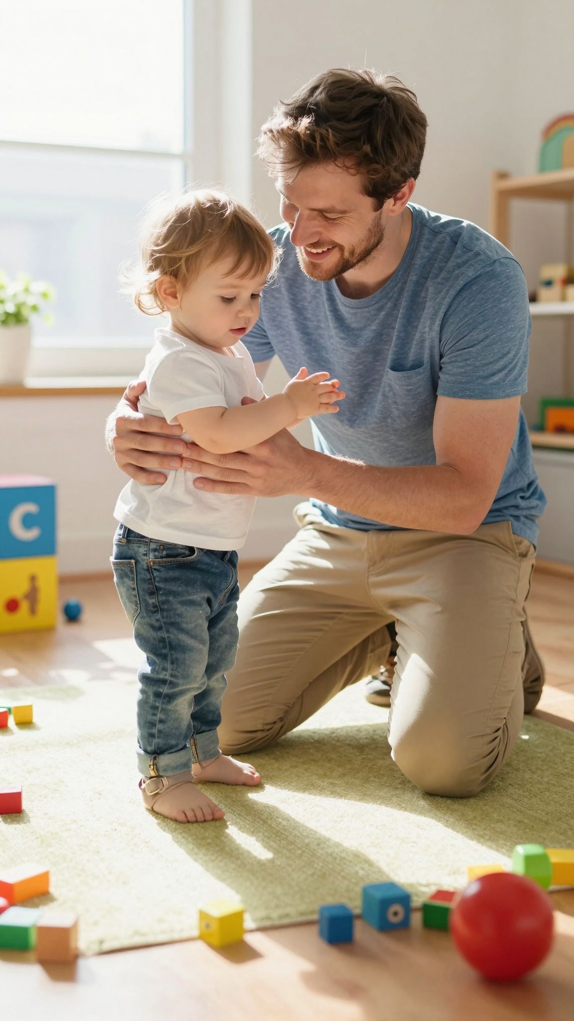 Az apa szerepe kulcsfontosságú a szeparációs szorongás során.