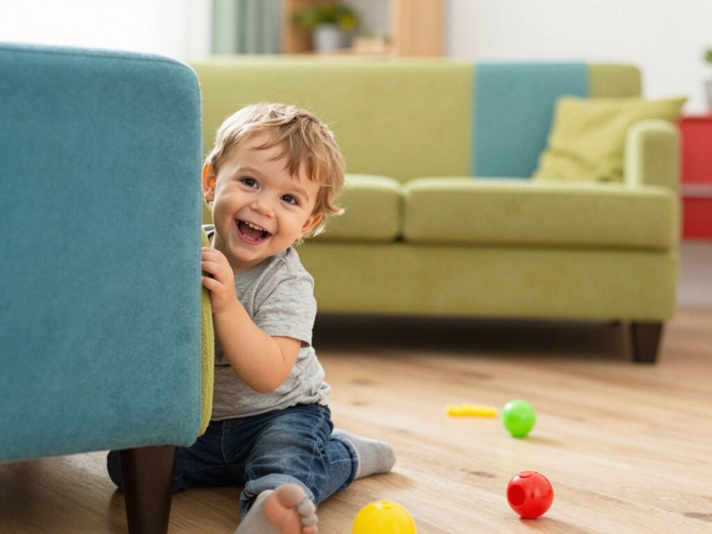 Aranyos és ravasz: egy kisgyerek elkerülő stratégiája minden szülő szívét megdobogtatja