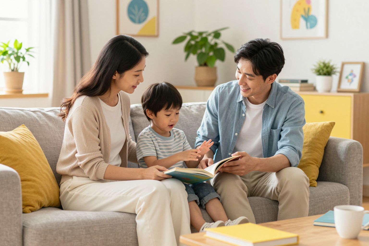 Az aktív hallgatás erősíti a gyermek érzelmi biztonságát.