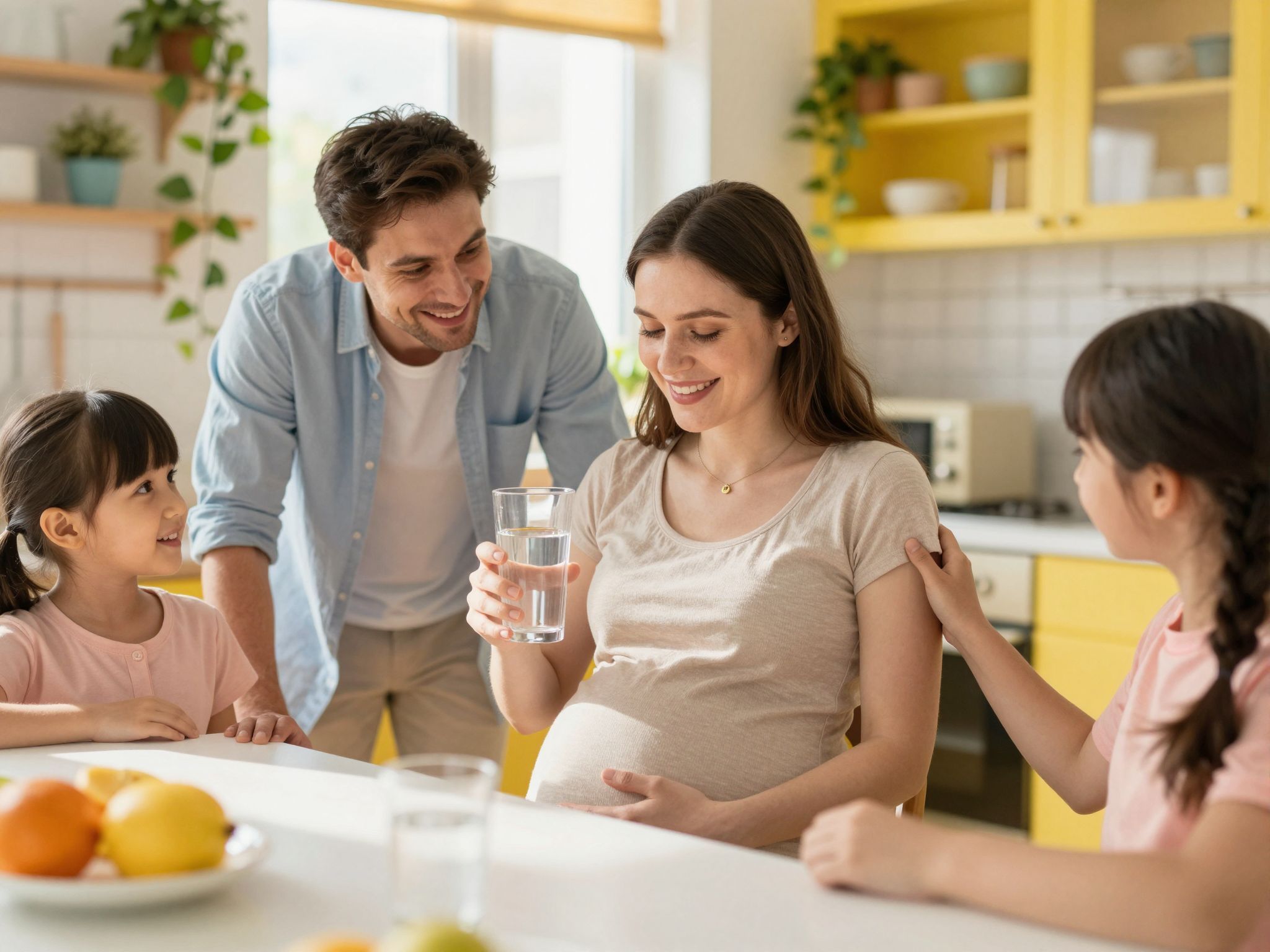 Az apák támogatása is kulcsfontosságú a terhesség alatt.