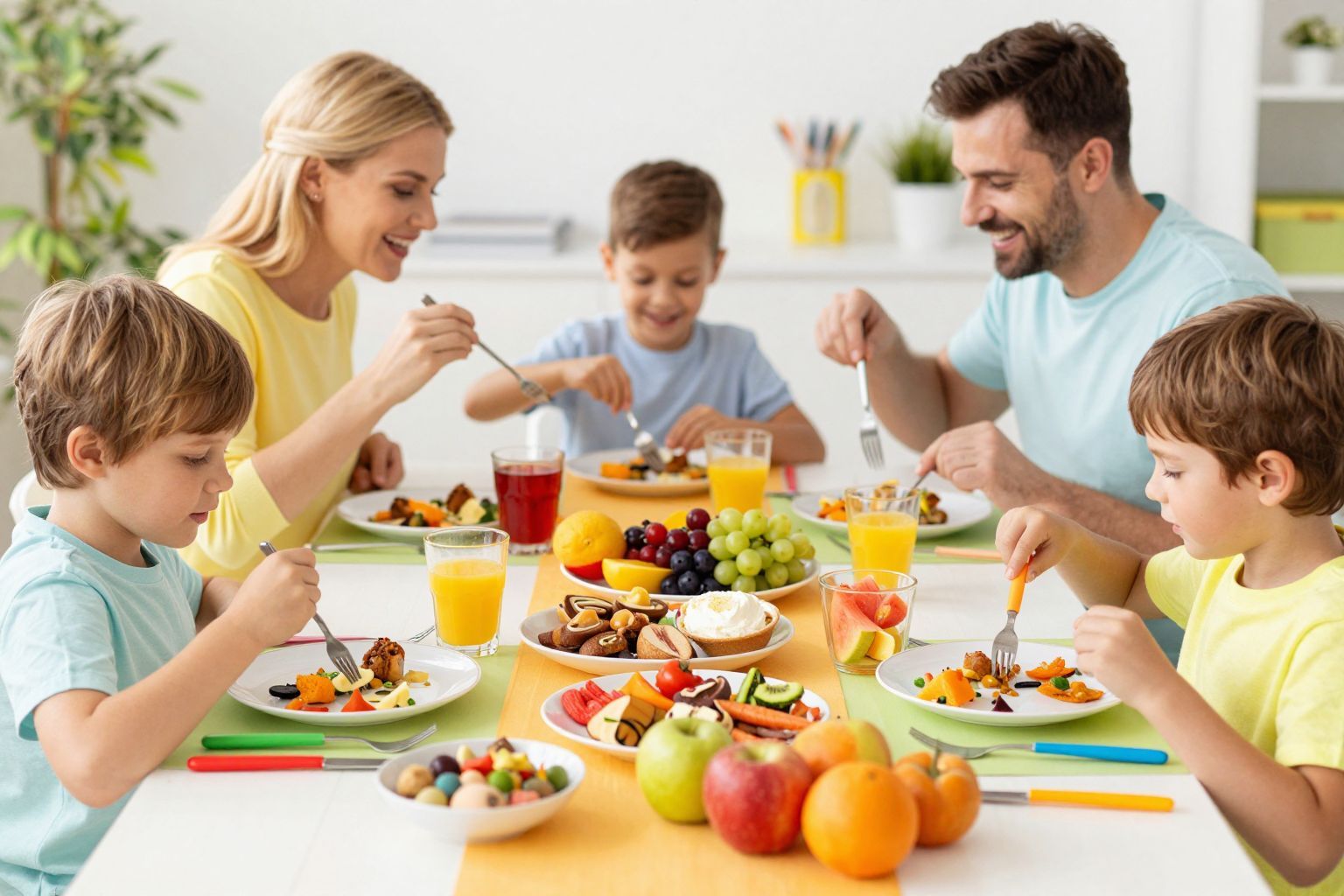 Az érzékszervi játék fejleszti az étkezési élményt.