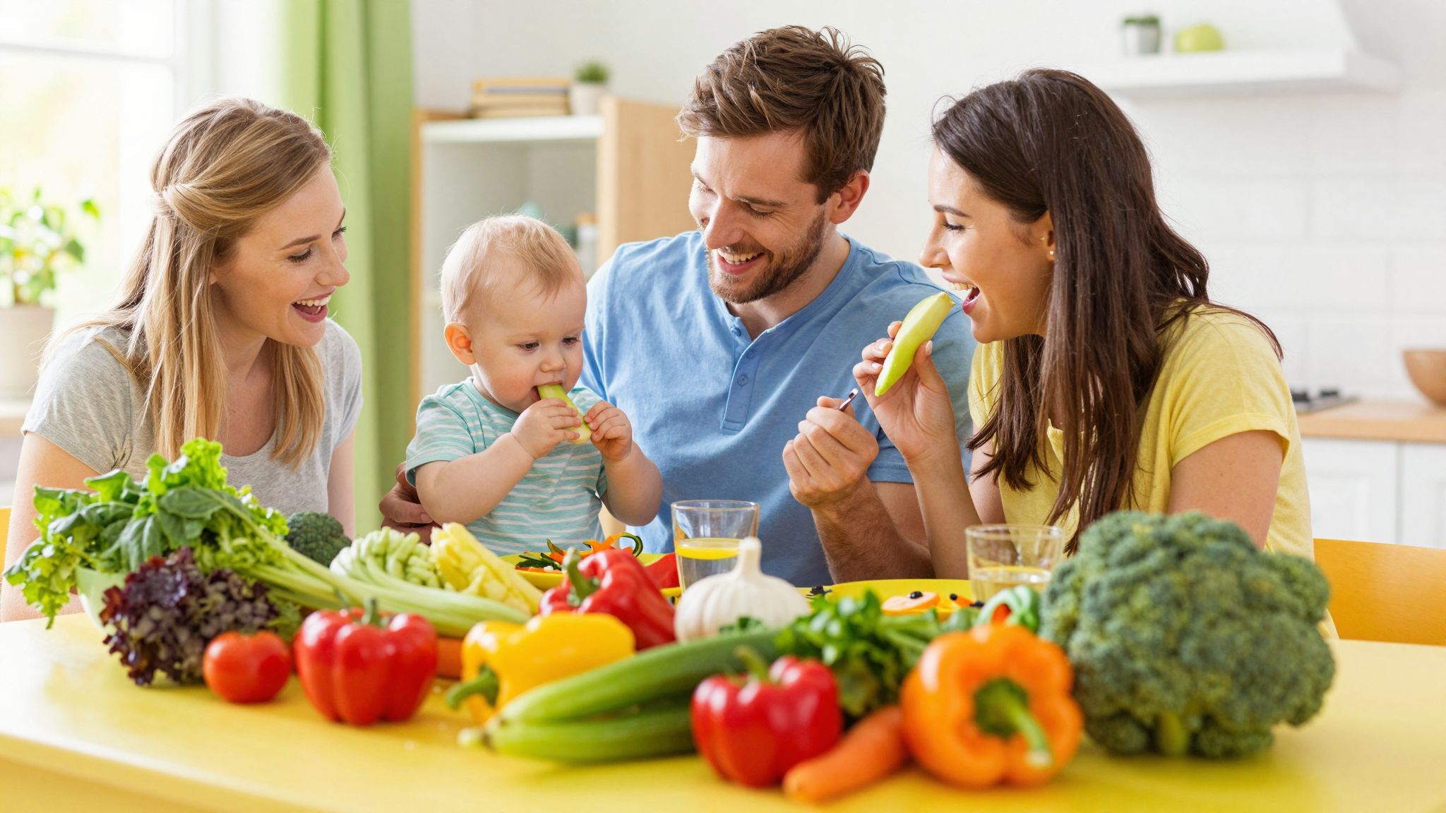 Az étkezés öröme segíti a gyerekek egészséges szokásait.