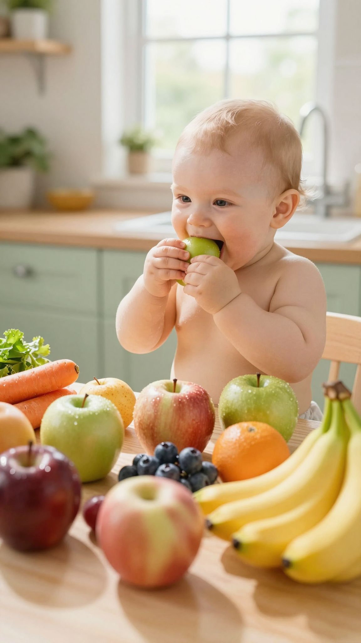 A válogatós korszakban a gyümölcsök segítenek ízek megismerésében.
