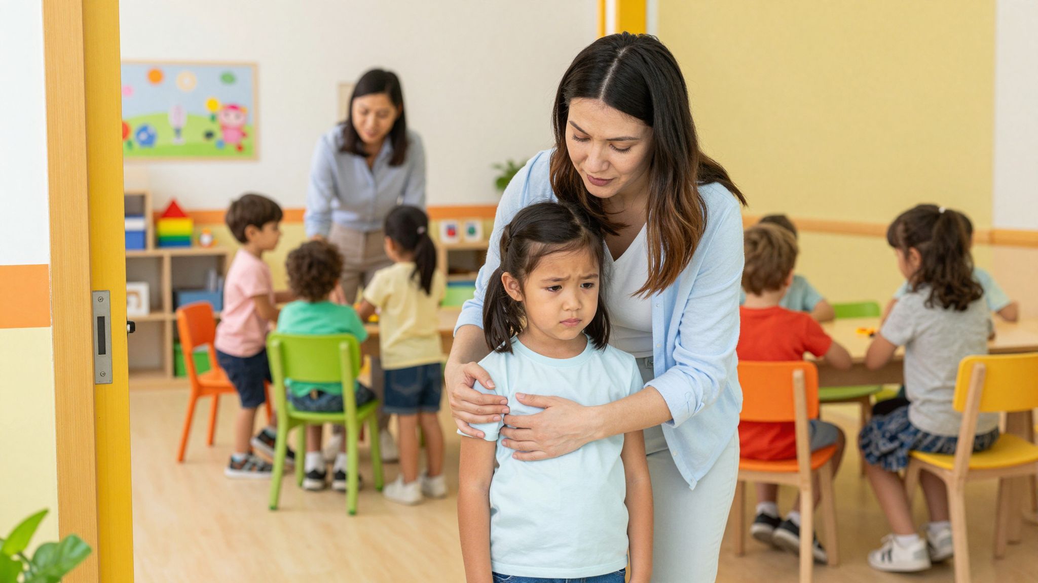 Az óvodai beszoktatás segít az önállóság első lépéseiben.