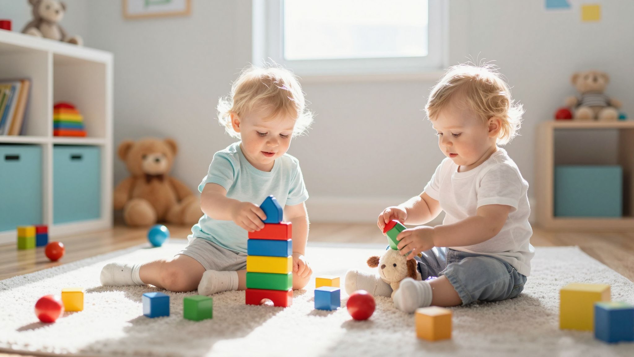 Az utánzás segíti a társas interakciók fejlődését.