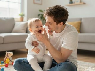 Az utánzás szerepe a korai kötődésben: miért fontos, hogy grimaszolj a babádnak?