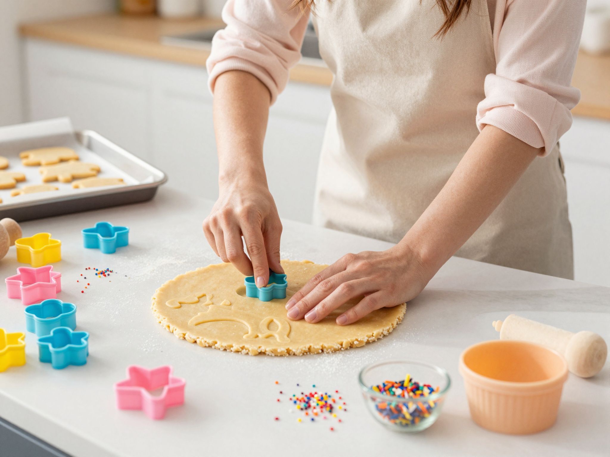 Kreatív díszítési tippek sütipecsétes sütikhez és ajándékokhoz.