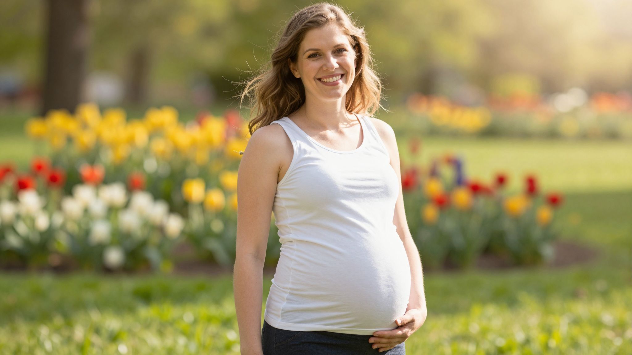 A második terhesség gyorsabban látható a test változásai miatt.