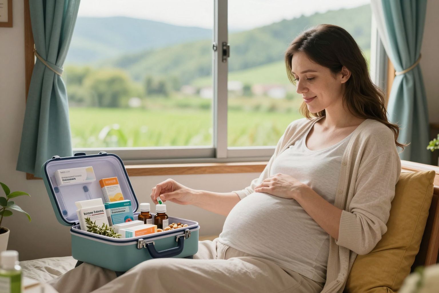 Kismamák számára a gyomorpanaszok enyhítése fontos utazáskor.