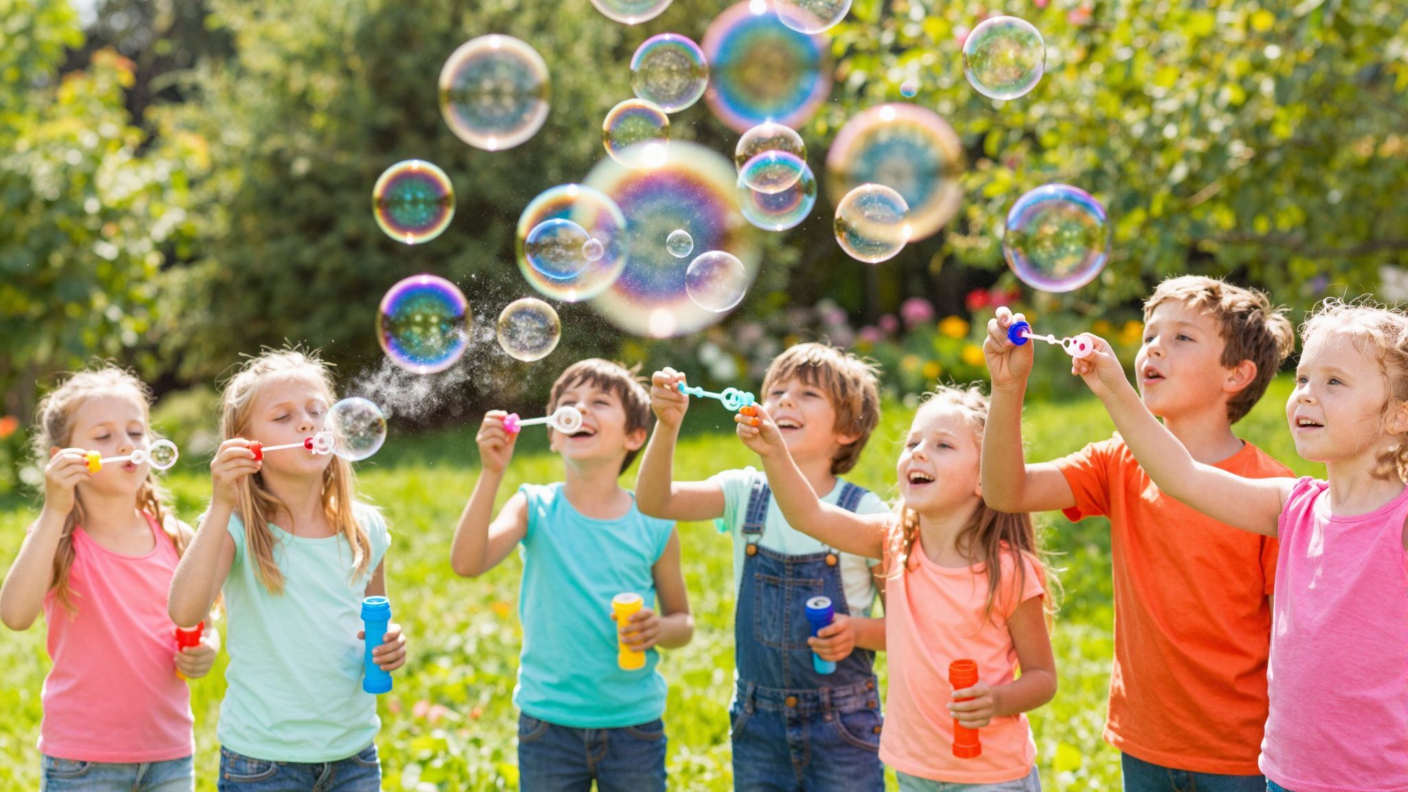 Ne használjatok túl sok szappant a buborékokhoz!