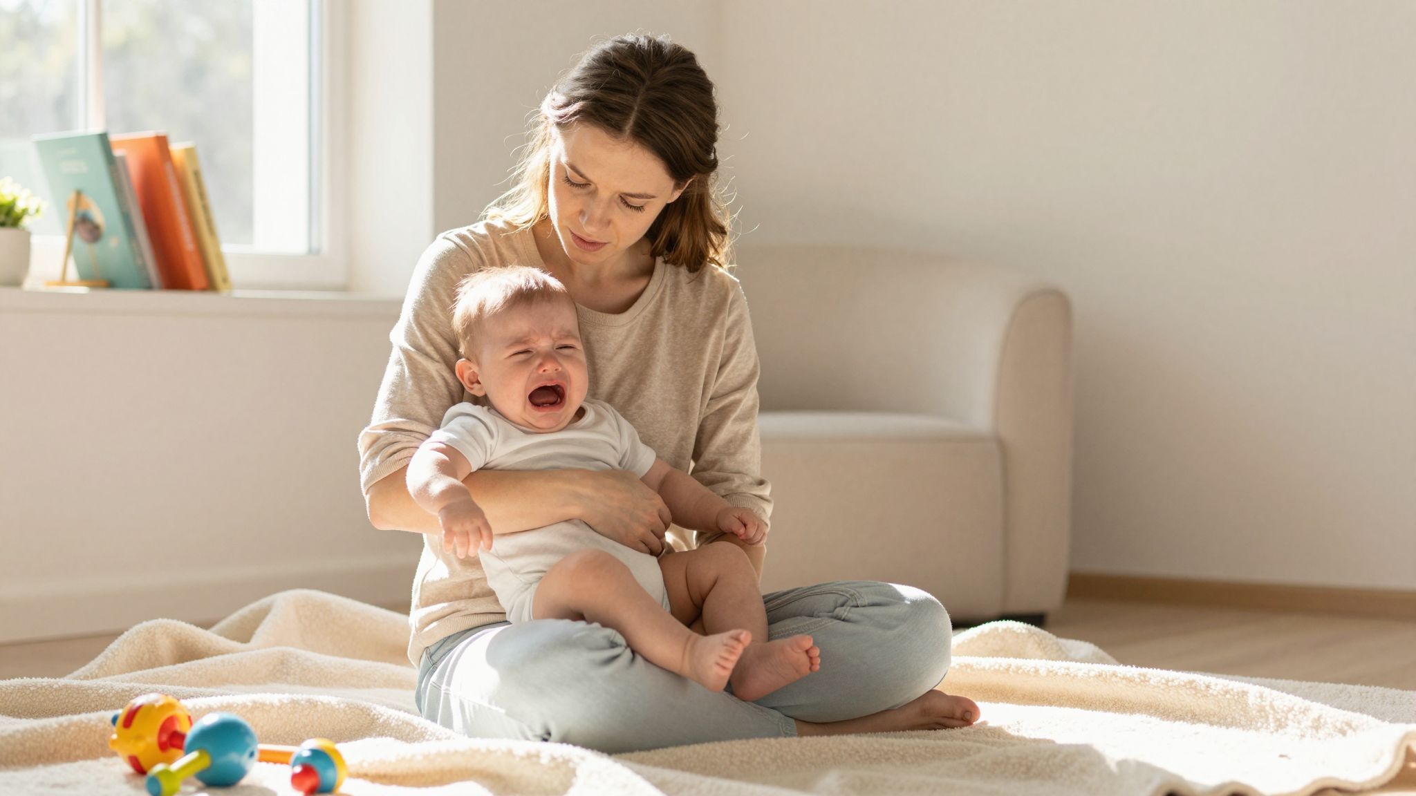A csecsemőkori hasfájás gyakori, de kezelhető problémák.