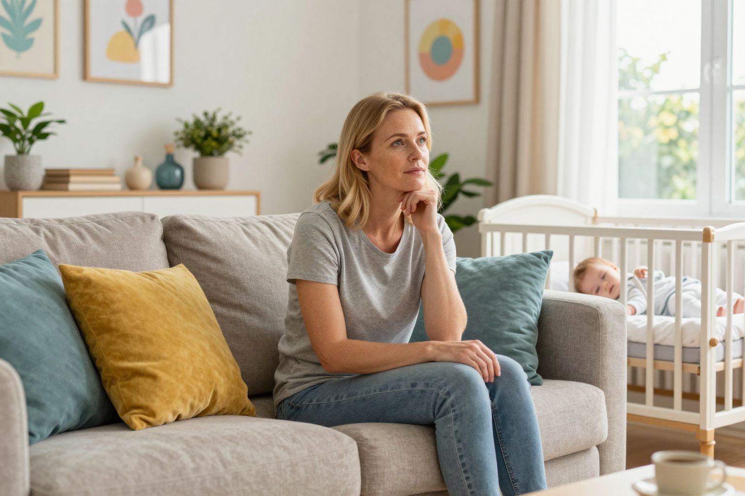 Az anyai jóllét kulcsa a támogatás keresése.