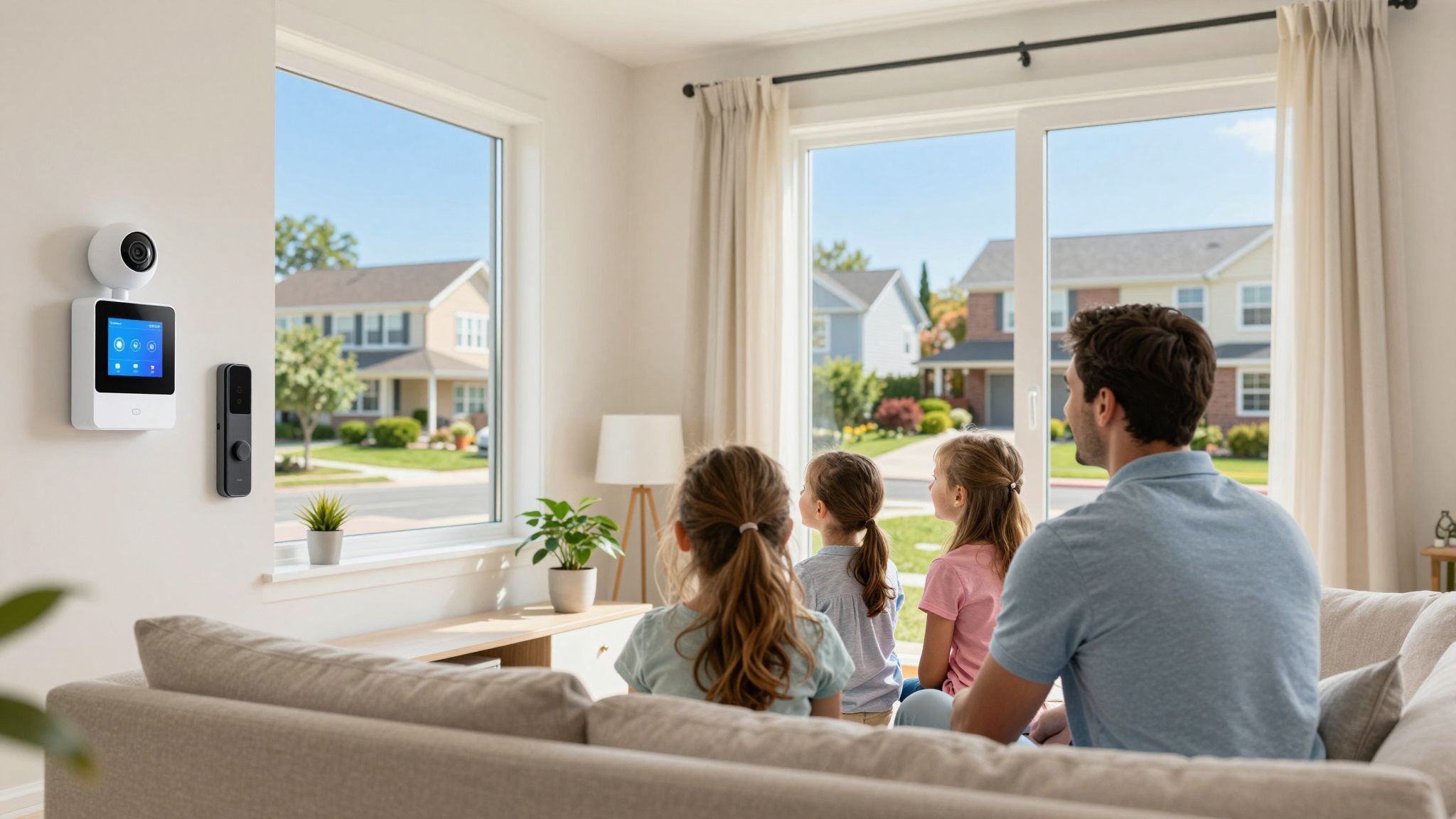 A szomszédbiztonság kulcsfontosságú a betörések megelőzésében.