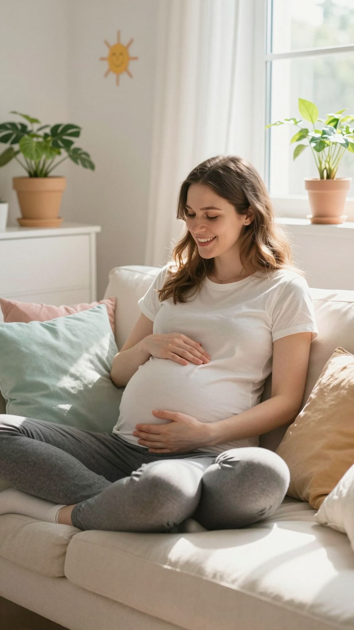 Napi rutinban érdemes rendszeresen beszélni a magzattal.