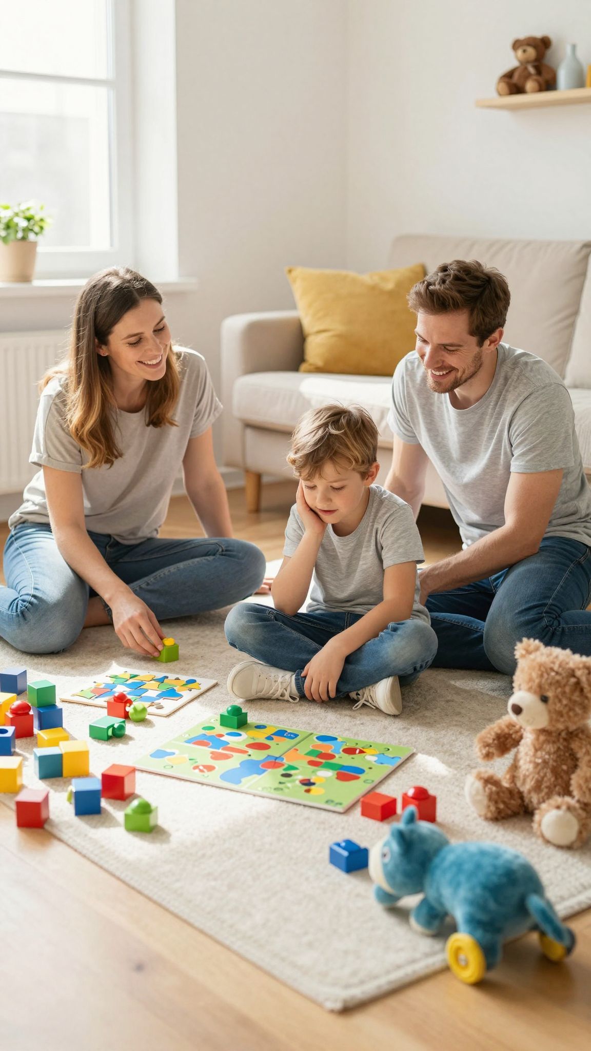 A játékterápia segít a gyermeki szorongás csökkentésében.