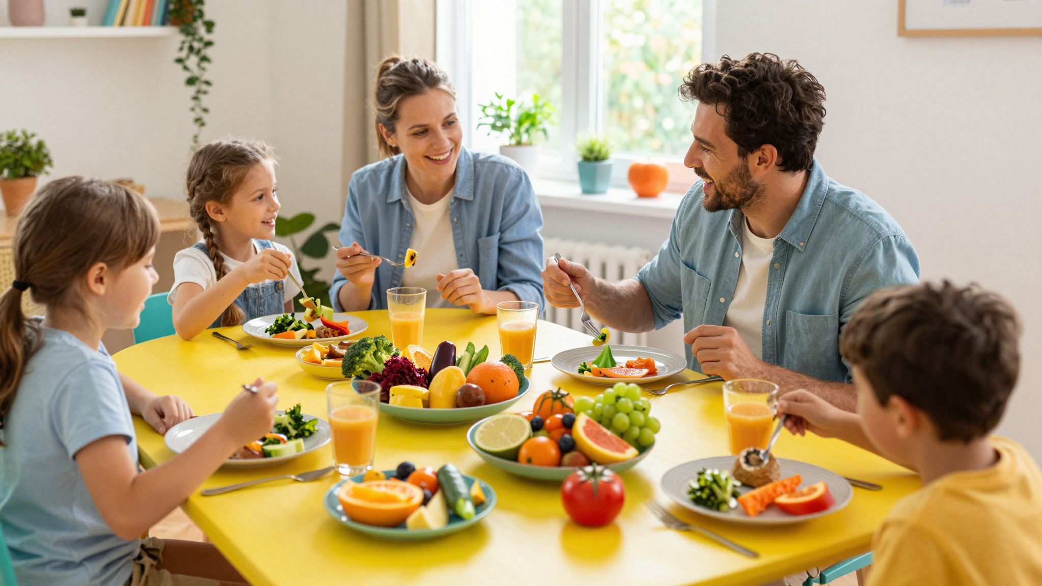 Próbálj ki színes ételeket, hogy felkeltsd érdeklődésüket!