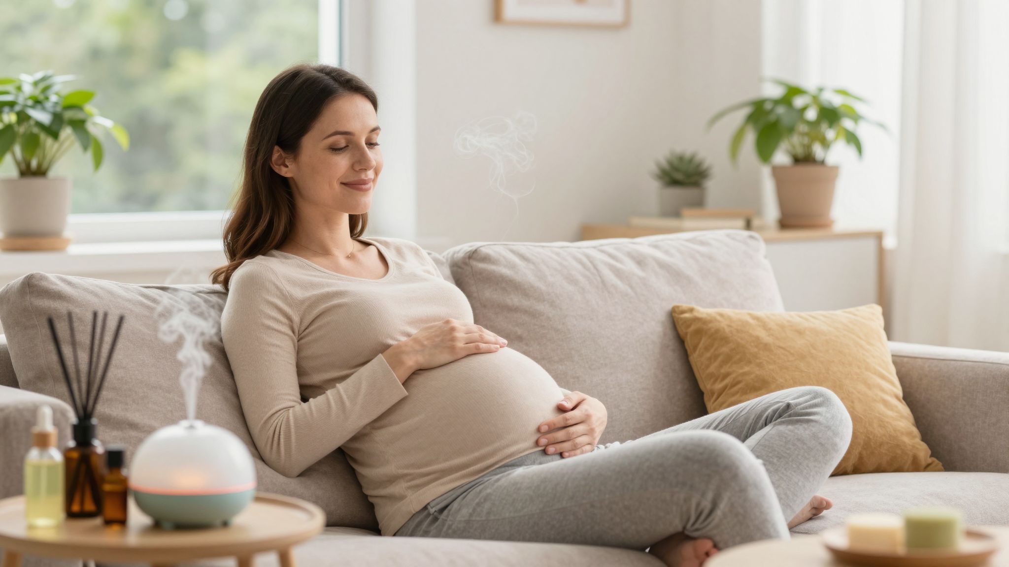 Várandósoknak csak a lehető legbiztonságosabb olajokat ajánljuk.