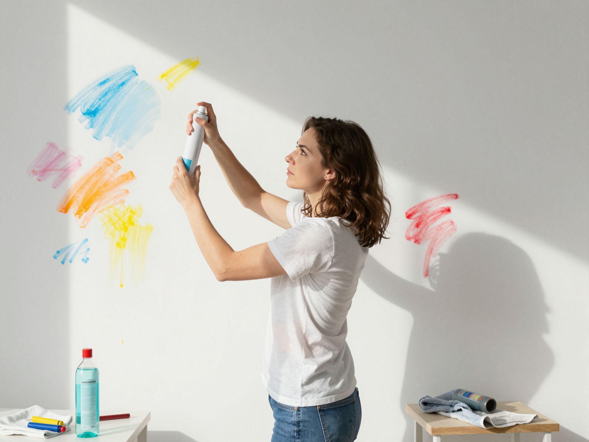 A hajlakk és alkohol hatékonyan eltünteti a filctollfoltokat.