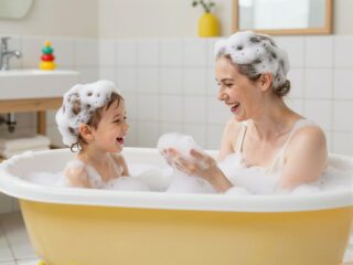 Harc a fürdőkádban? Tippek és termékek a vidám esti fürdetéshez