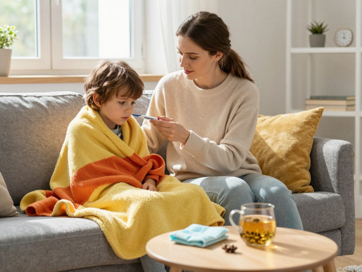 Hogyan enyhítsd a lázzal járó rossz közérzetet a kicsinél?