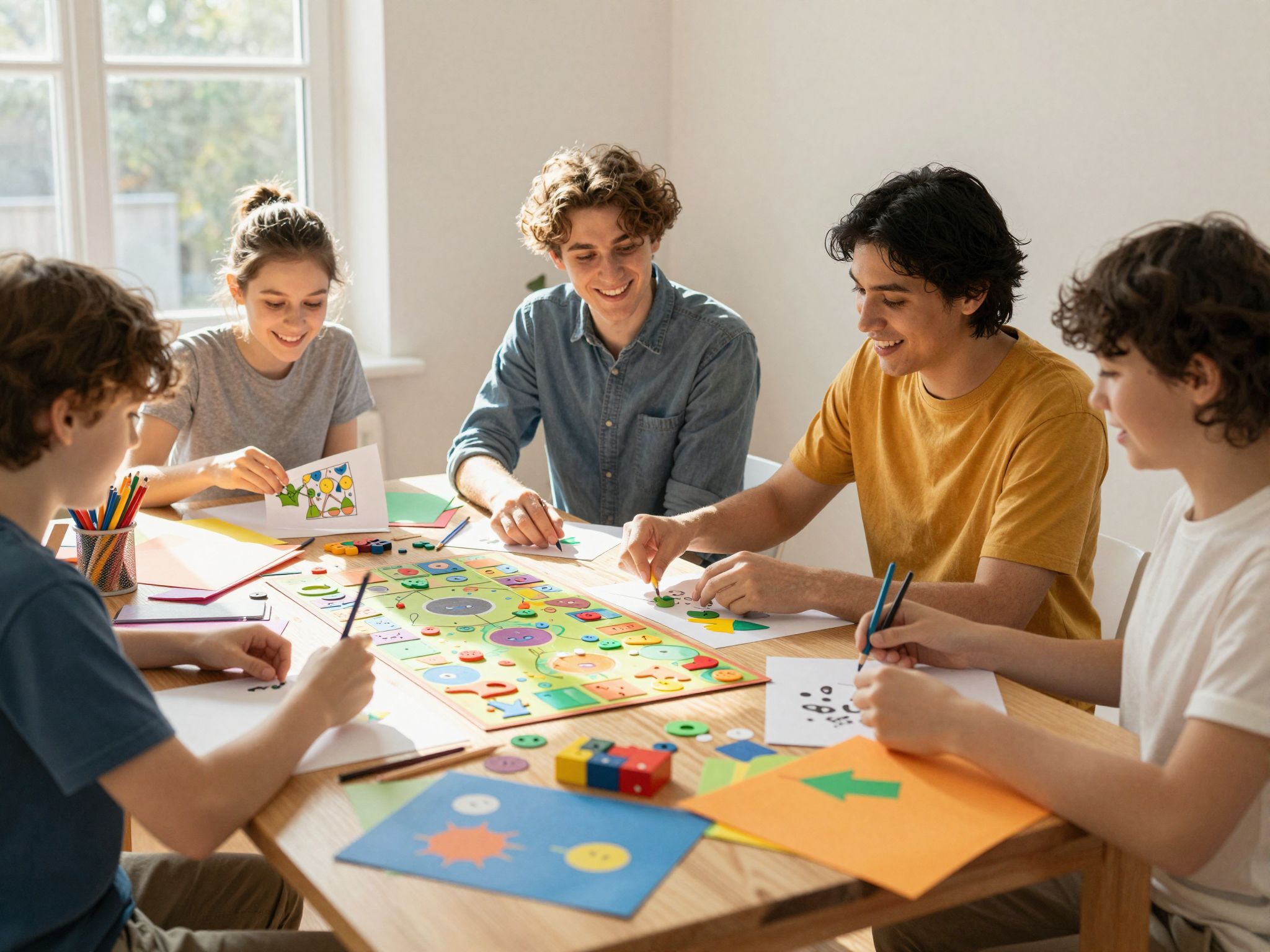 A megfelelő alapanyagok segítik a kreatív játék fejlesztését.