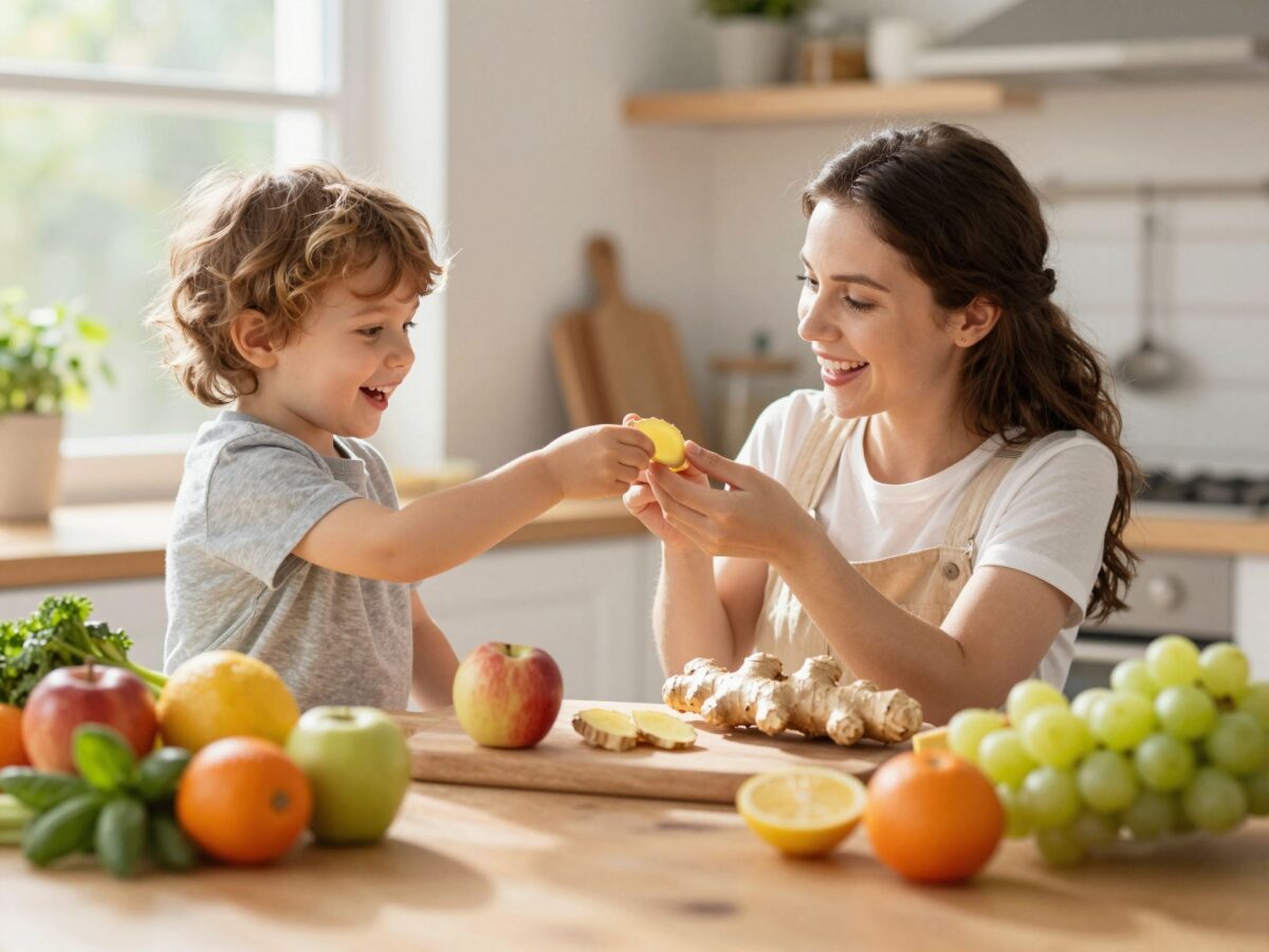 Immunerősítés és gyógyulás gyömbérrel: biztonságos-e gyerekek számára?