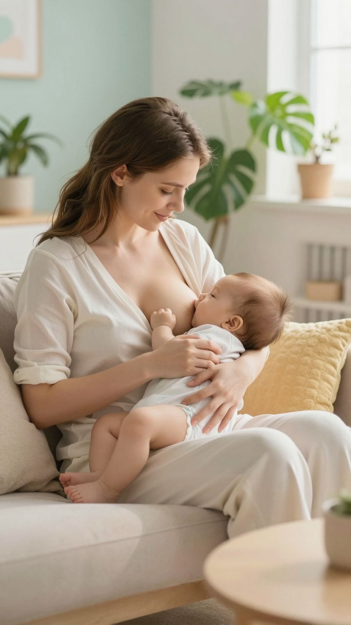 A szoptatás során a stressz csökkentheti a tejtermelést.