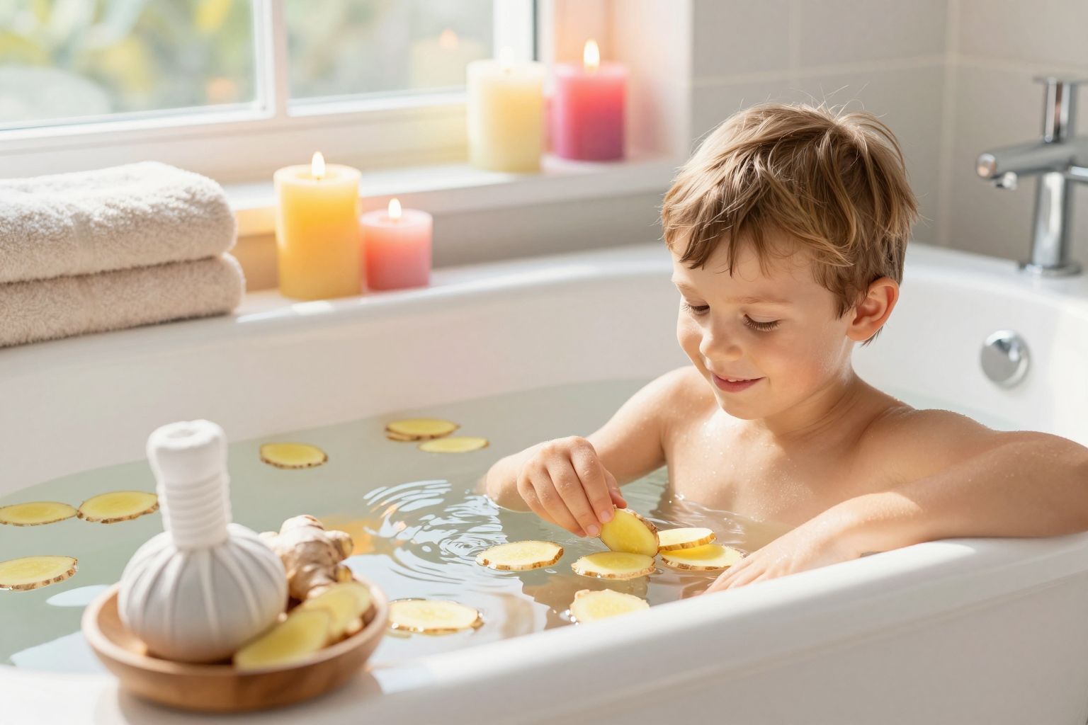 A gyömbéres borogatás segíthet a gyulladások csökkentésében.