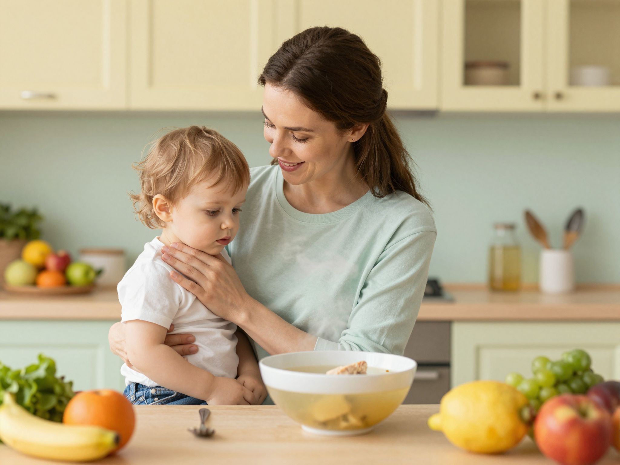 Fontos a gyermek lelki támogatása a felépülés során.