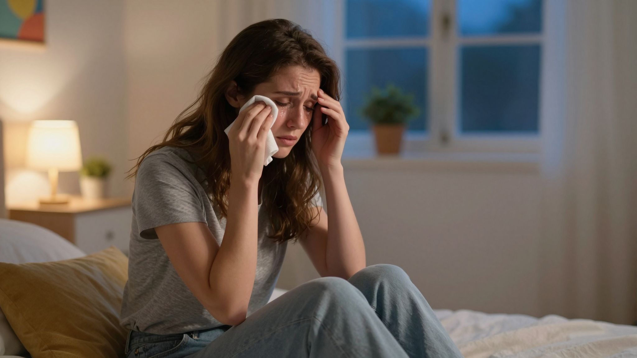 Az éjszakai rémület lelki stressz következménye is lehet.