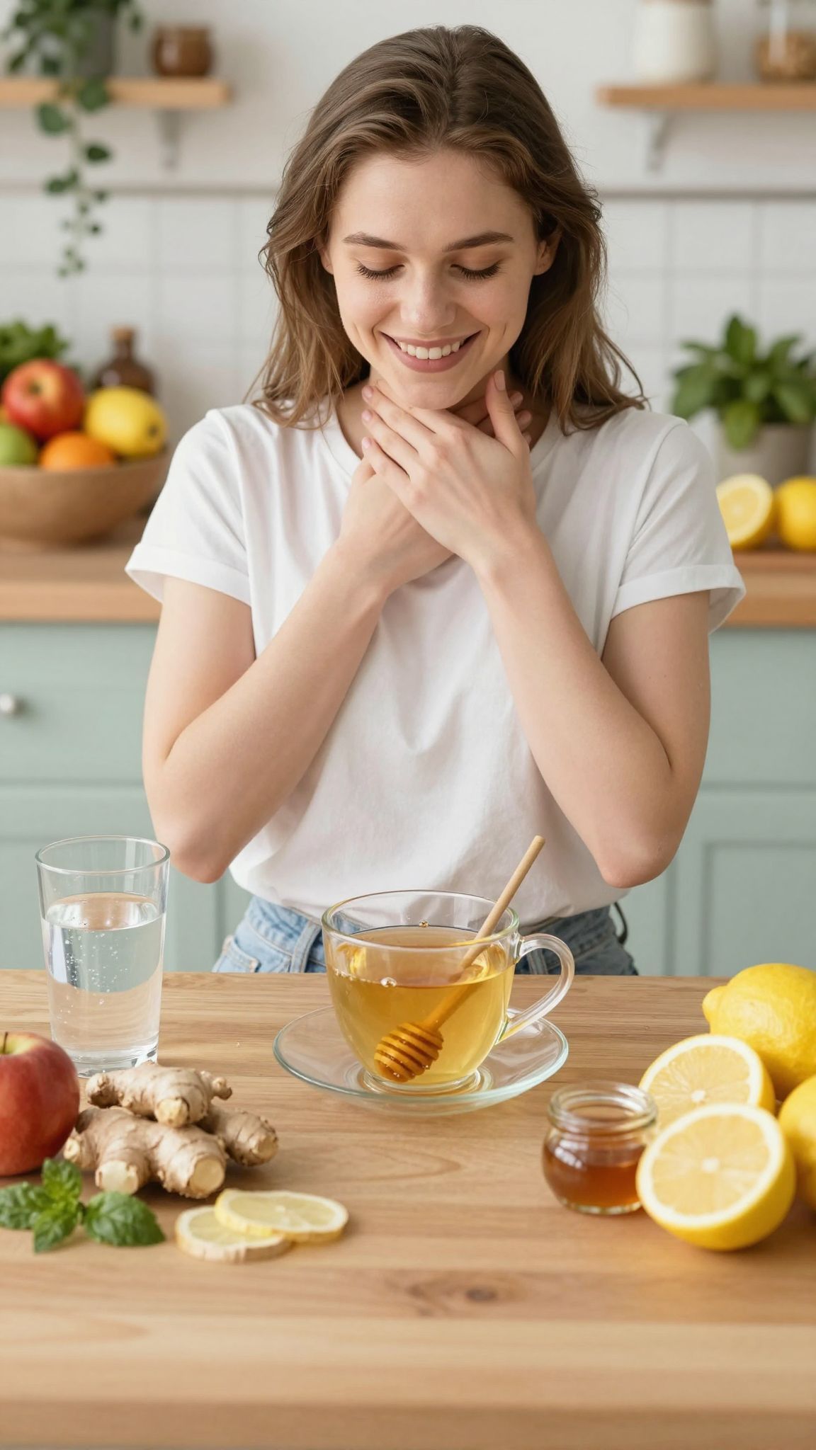 A sós víz segít csökkenteni a torokfájást.