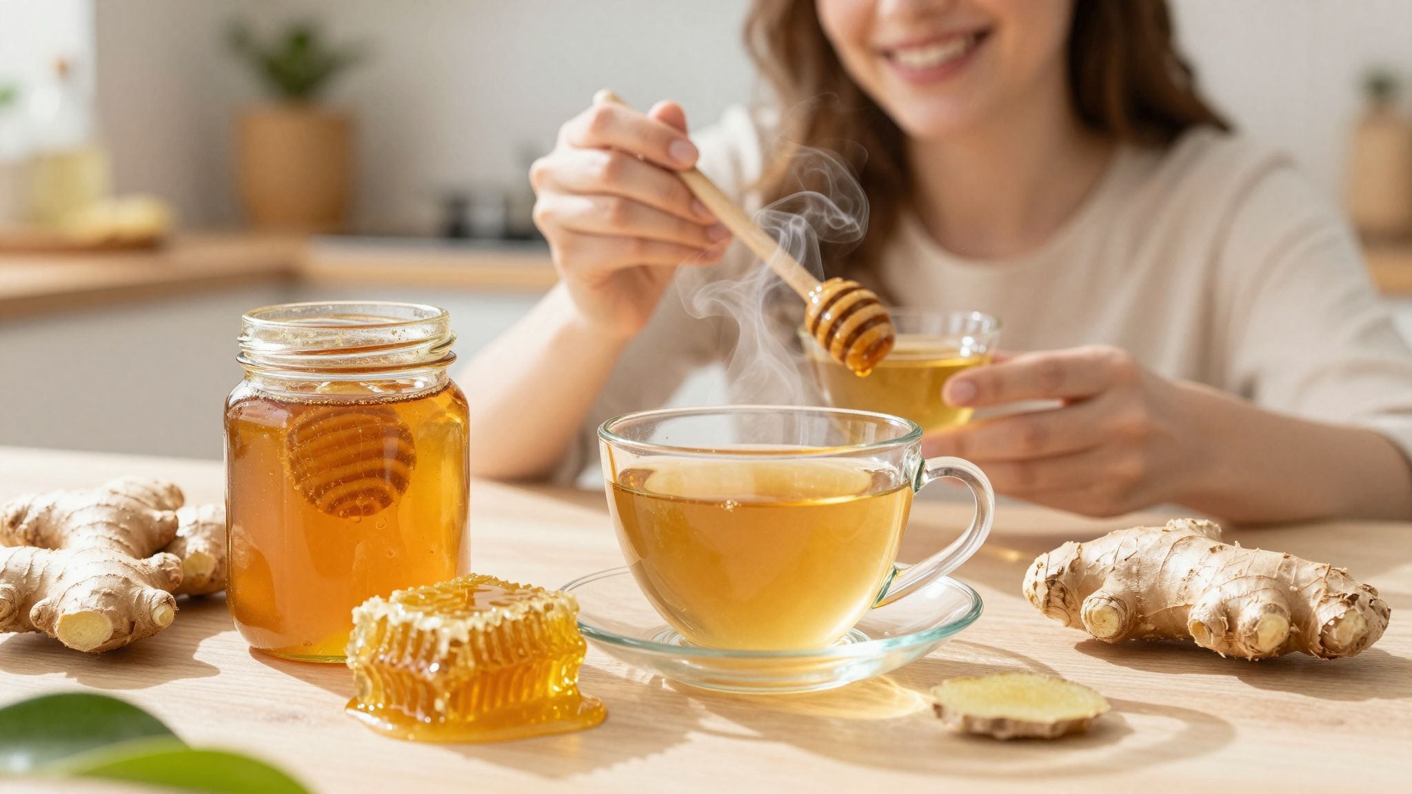 A méz antibakteriális tulajdonságai segítik a torokgyulladást.