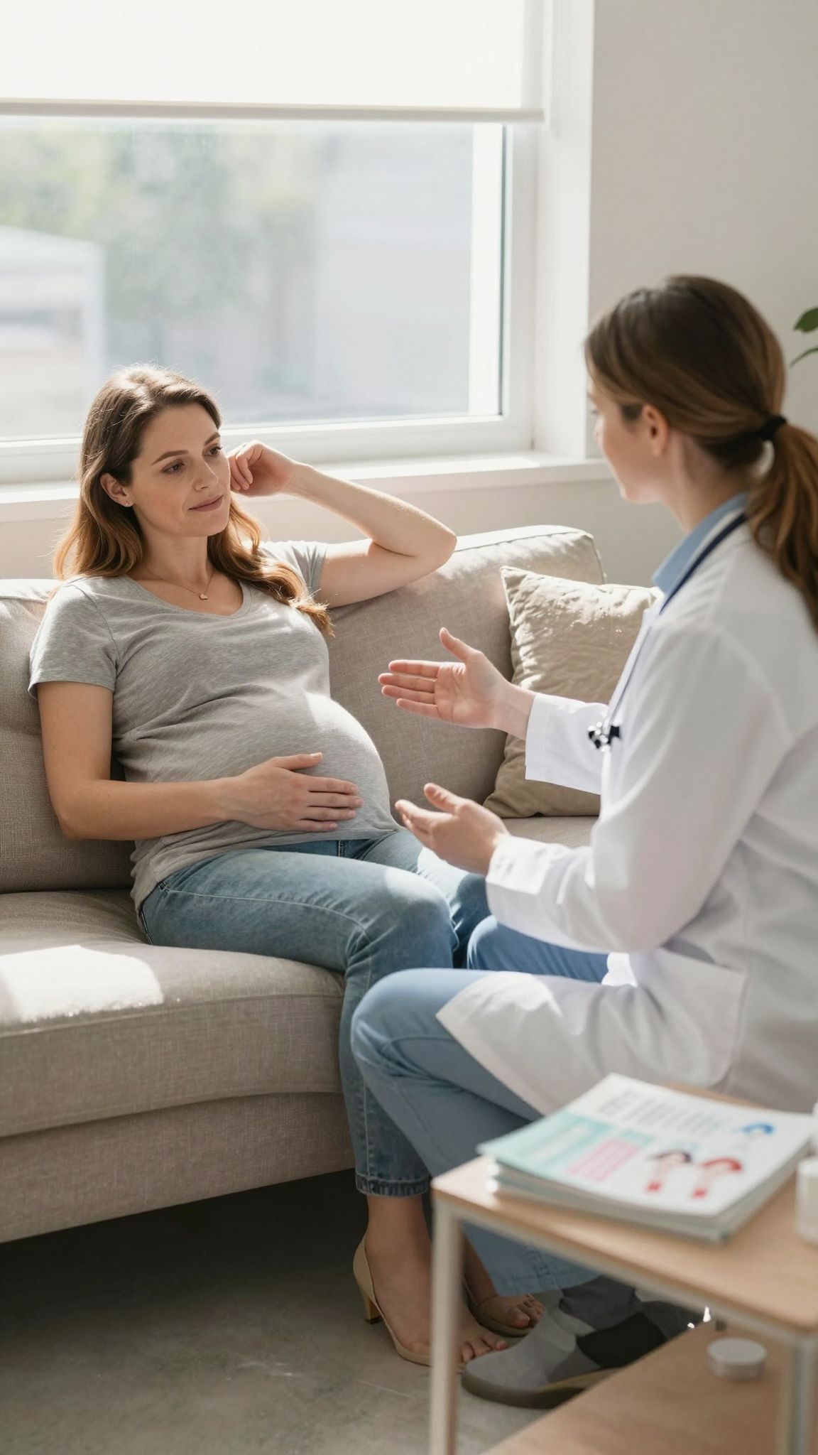 Ha erős vérzés vagy fájdalom jelentkezik, azonnal orvoshoz kell fordulni.