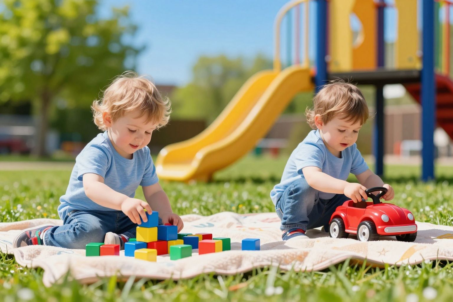A párhuzamos játék aggasztó, ha tartósan megmarad.