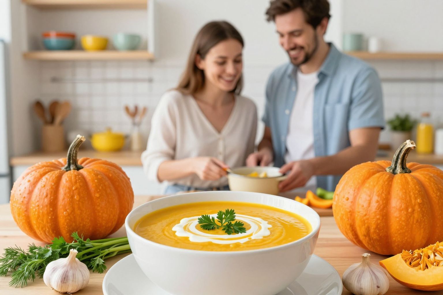 A sütőtökkrémleves ízesítése sokszor kérdéses.
