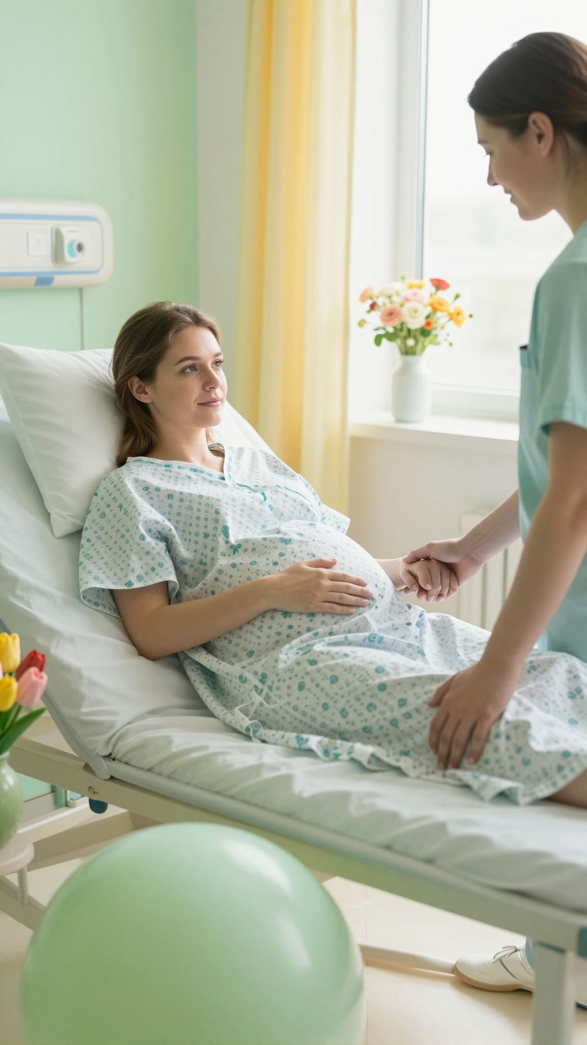 A színek a szülés kezdeti fázisának jelei lehetnek.