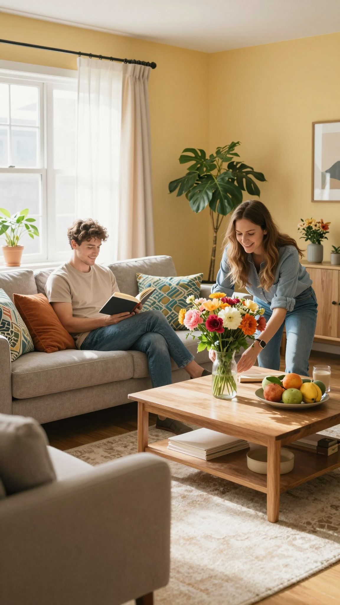 A nappali a barátokkal való találkozások központja.