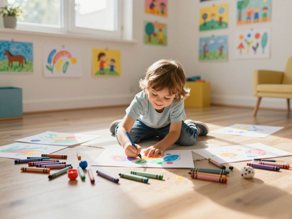 Ne félj az unalomtól: hagyd, hogy a gyereked felfedezze a saját kreativitását