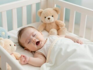 Nyitott szájjal alvás csecsemőknél: okok, következmények és megoldások