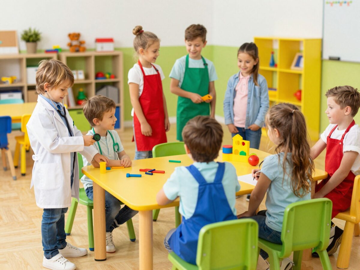 Orvosos, papás-mamás, boltos: a szerepjátékok haszna a szociális és érzelmi fejlődésben