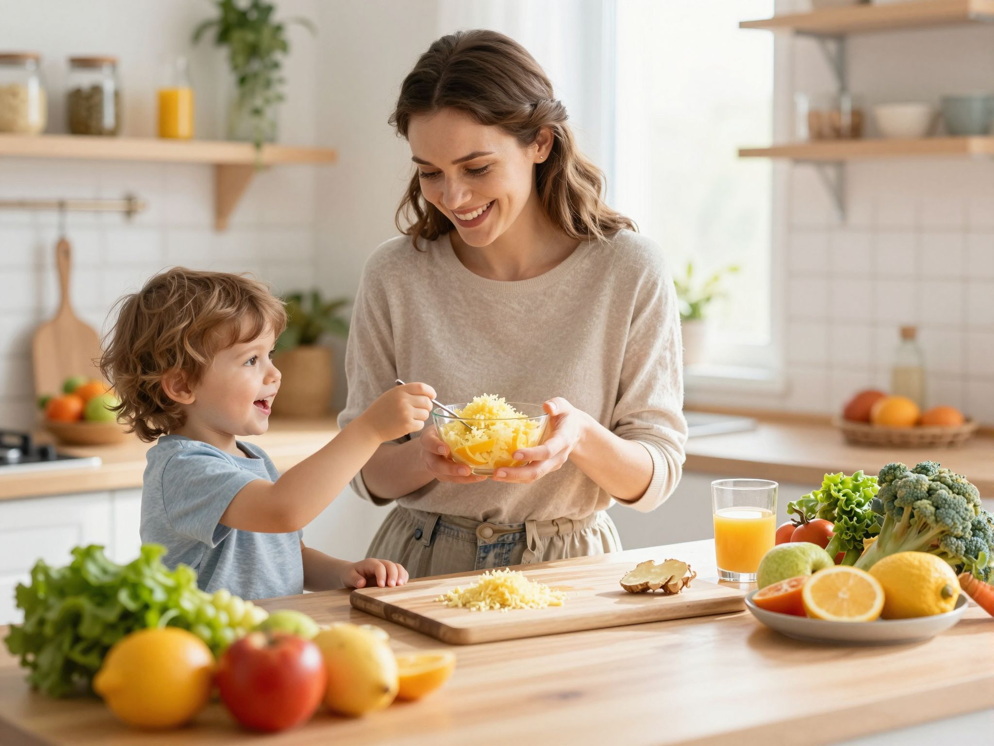 A gyömbér jótékony hatású lehet a gyermekek immunrendszerére.
