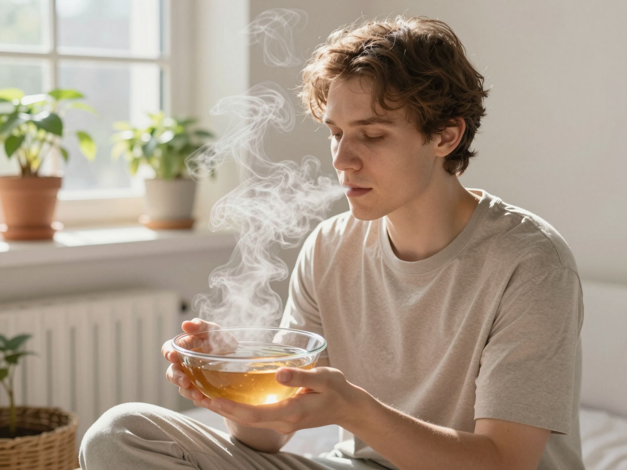 A párásítás segíti a légutak tisztulását és hidratálását.