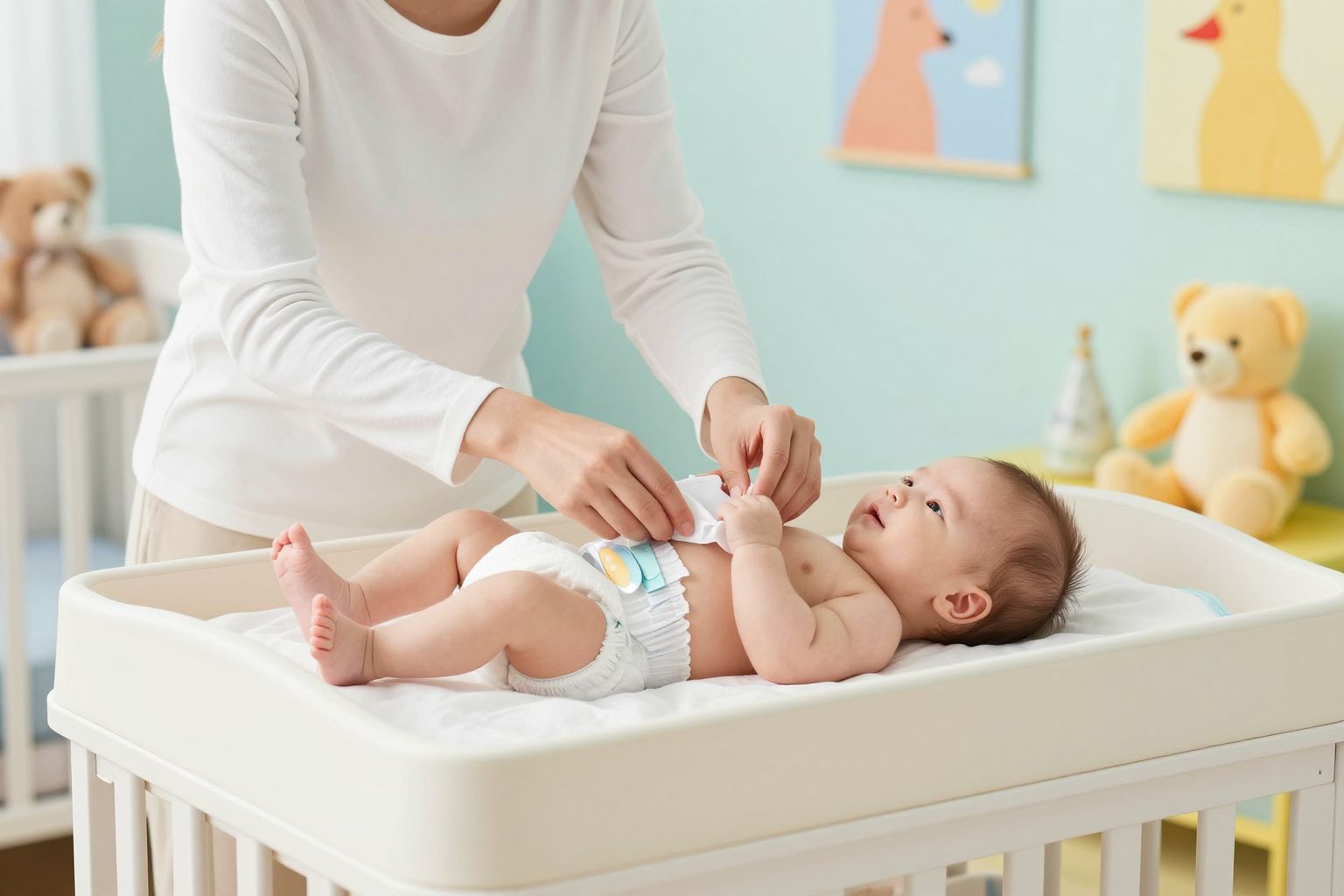 A pelenkázás során figyelj a szellőzésre és tisztaságra!