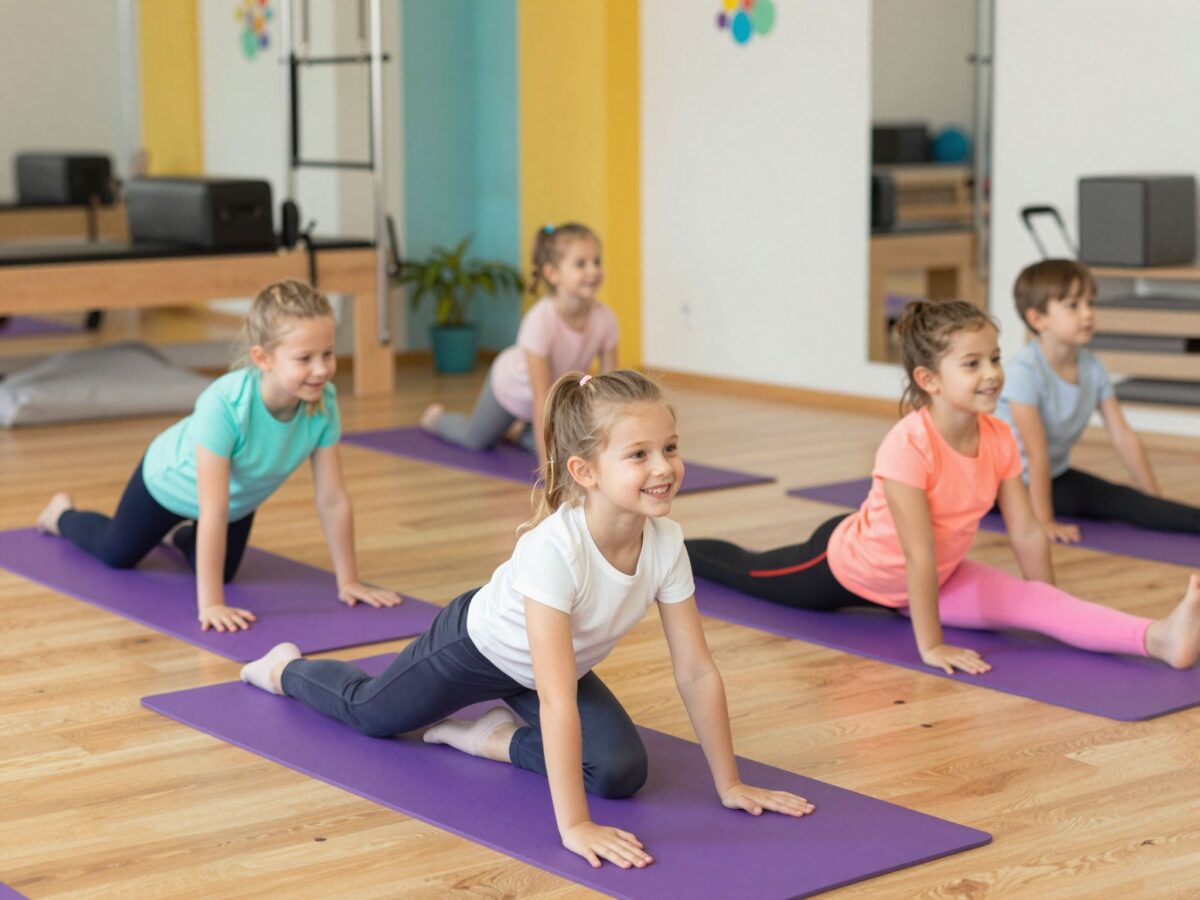 Pilates gyerekeknek: testtartásjavítás, egyensúly és koncentráció játékosan