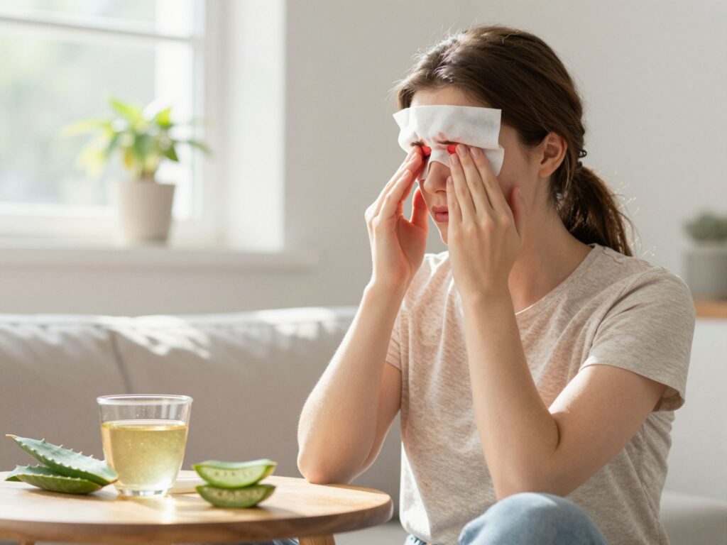 Piros, viszkető szem: a kötőhártya-gyulladás otthoni kezelése és megelőzése