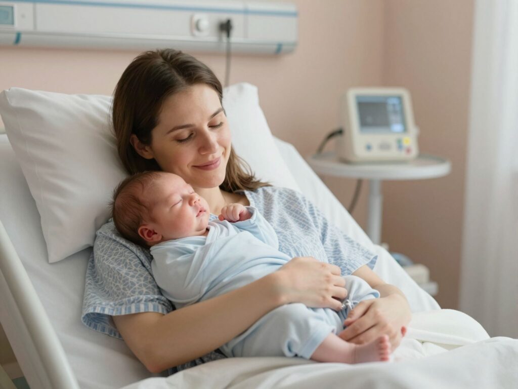 Rooming-in: miért fontos, hogy a baba az anyával lehessen a kórházban?