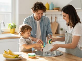 Segítség a háztartásban: hogyan tanítsd meg a gyereket a házimunkára?