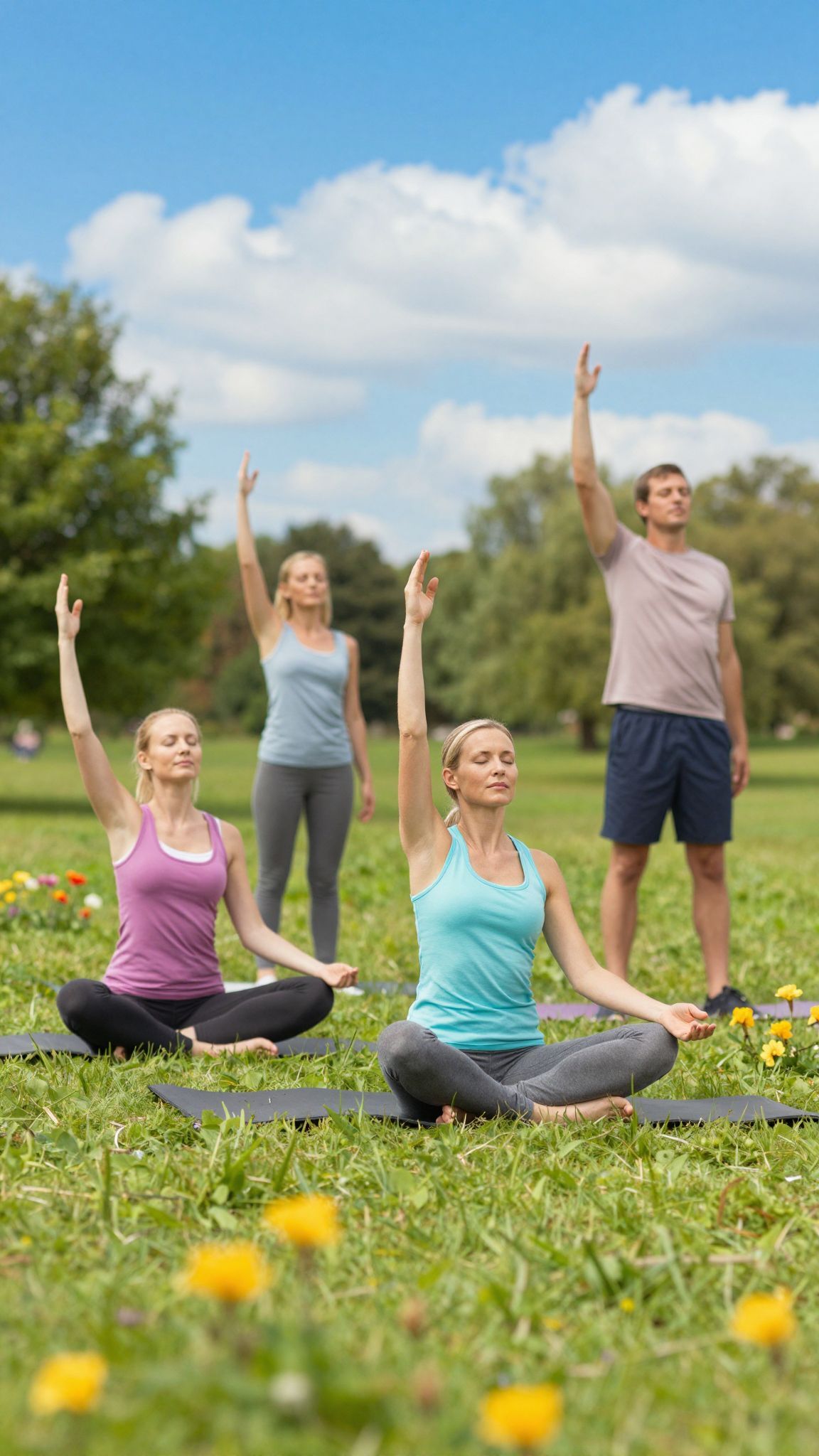 A légzőgyakorlatok csökkentik a stresszt és javítják a hangulatot.
