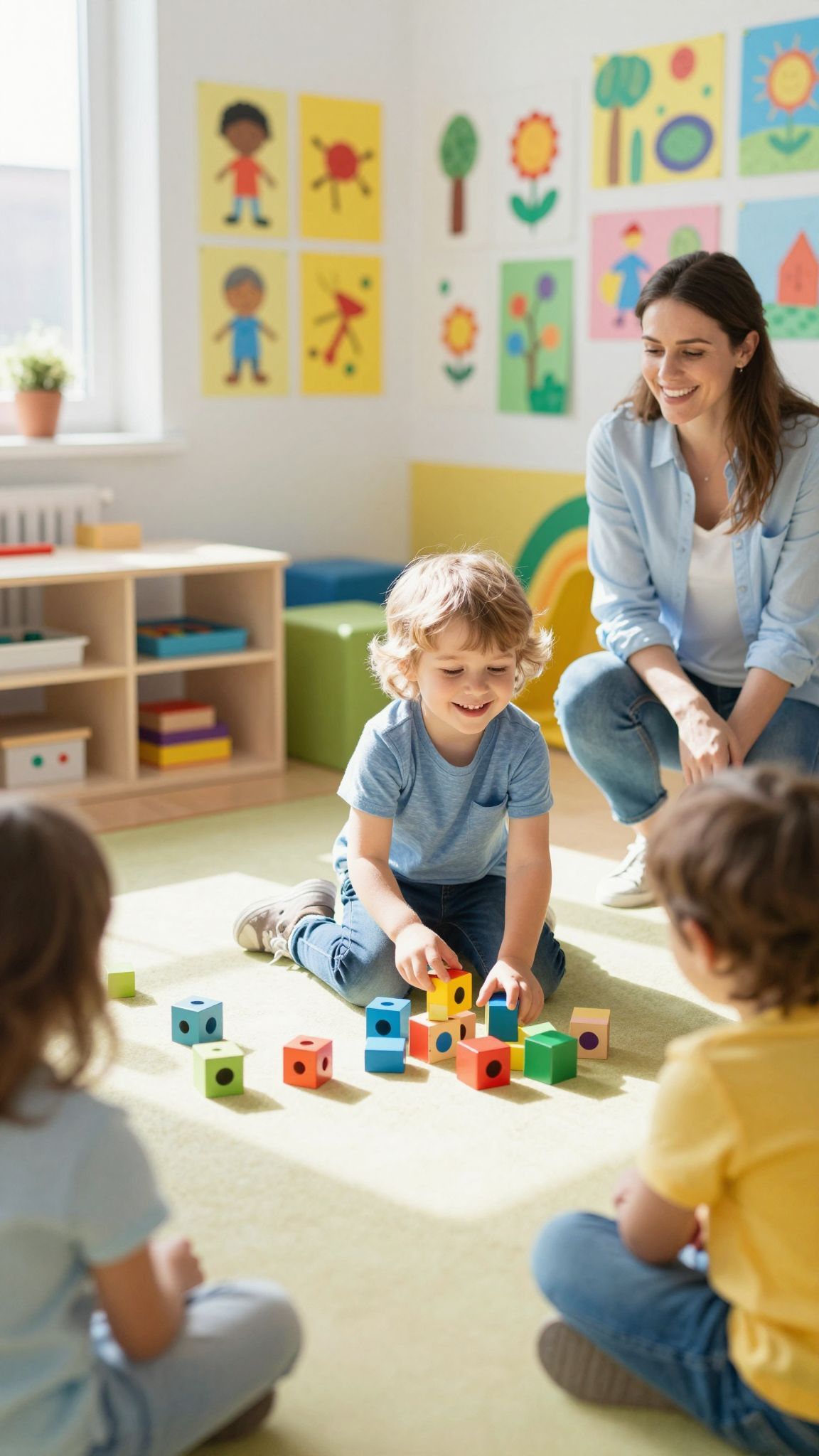 Az óvodai jelek támogatják a gyermekek érzelmi fejlődését.